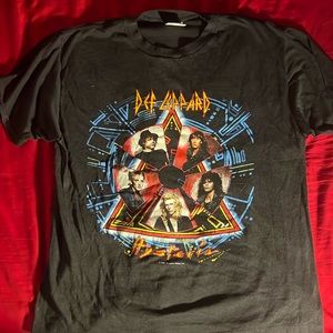 Vintage Def Leppard Hysteria Tour Shirt